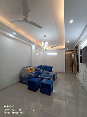 Living Room in 2 BHK Apartment at Saket – for Rent