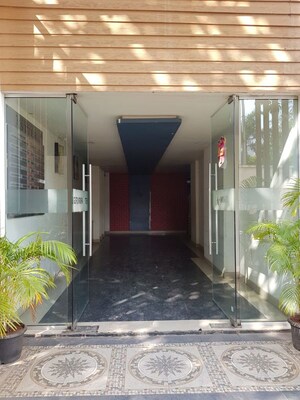 Living Room in 2 BHK Apartment at Gurukrupa Astter, Wadgaon Sheri – for Rent