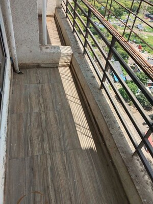 Balcony in 2 BHK Apartment at Aims Sea View, Bhayandar East – for Rent