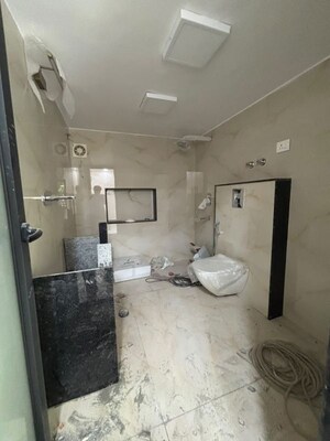 Bathroom in 3 BHK Apartment at Saket – for Rent