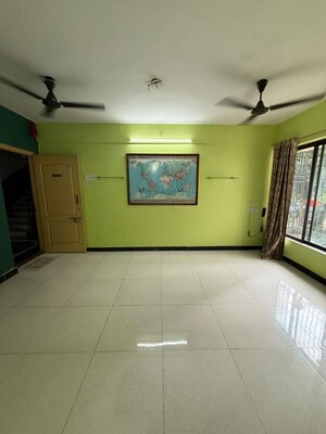 Bathroom in 2 BHK Apartment at Cosmos Residancy, Kavesar – for Rent