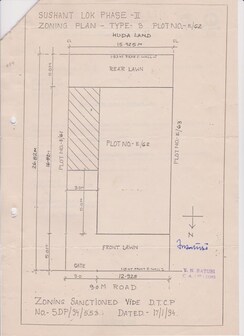 Plot For Sale in Sushant Lok II