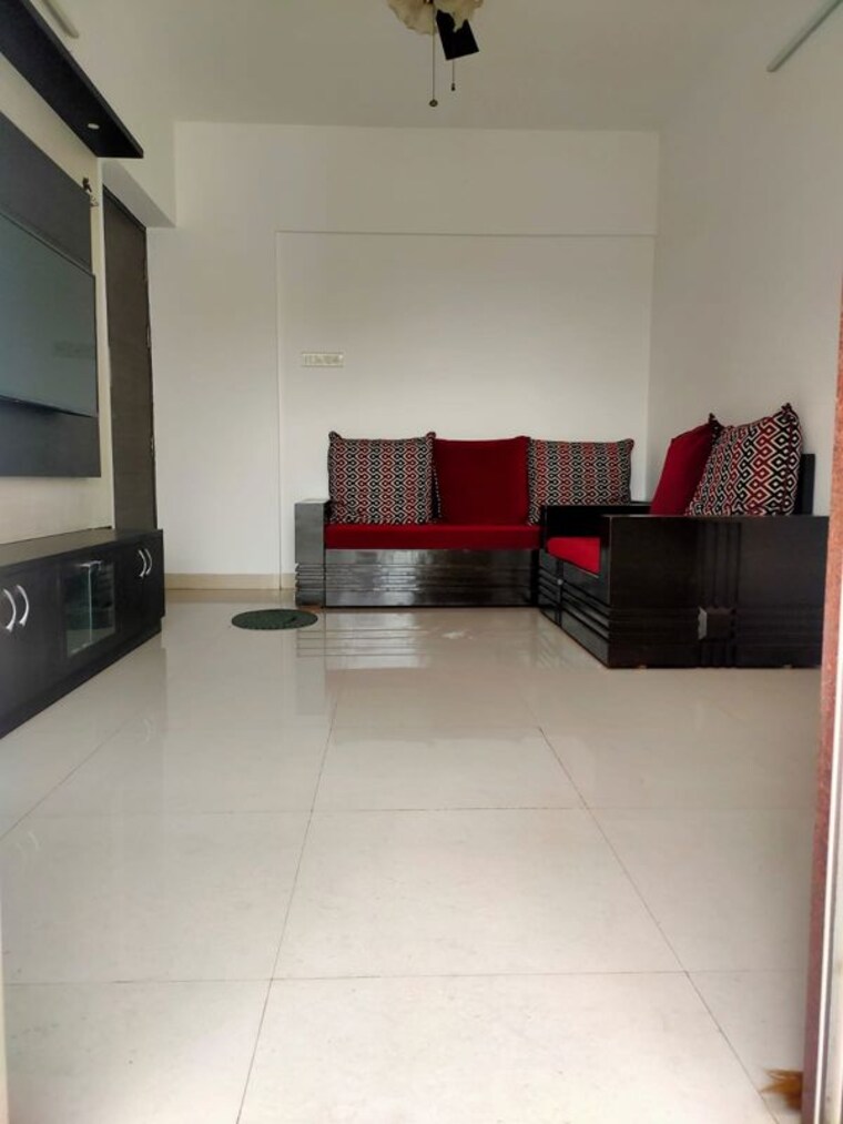 Living Room, shree-venkatesh-graffiti-glover 2 Bedroom 778 Sq.Ft. Apartment In Keshav Nagar Pune 10658233