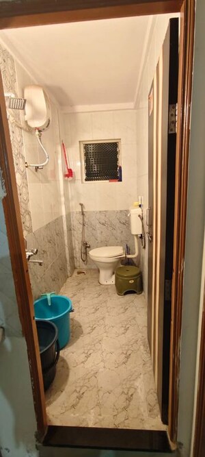Bathroom in 2 BHK Apartment at Shree Venkatesh Graffiti Glover, Keshav Nagar – for Sale