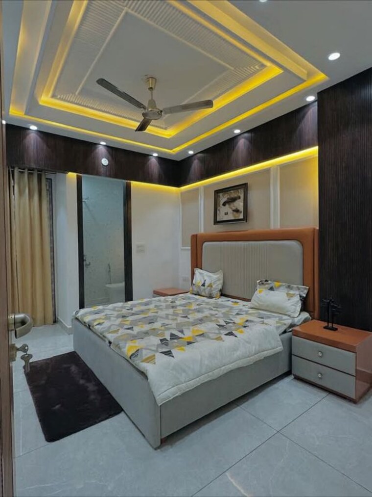 Bedroom, palam extension 2 Bedroom 600 Sq.Ft. Builder Floor In Palam Extension Delhi 10658243