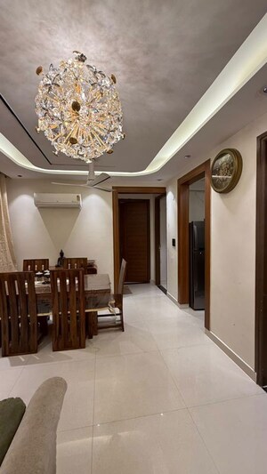 Living Room in 3 BHK Apartment at Khanpur – for Sale