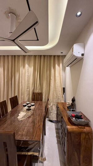 Dining area in 3 BHK Apartment at Khanpur – for Sale