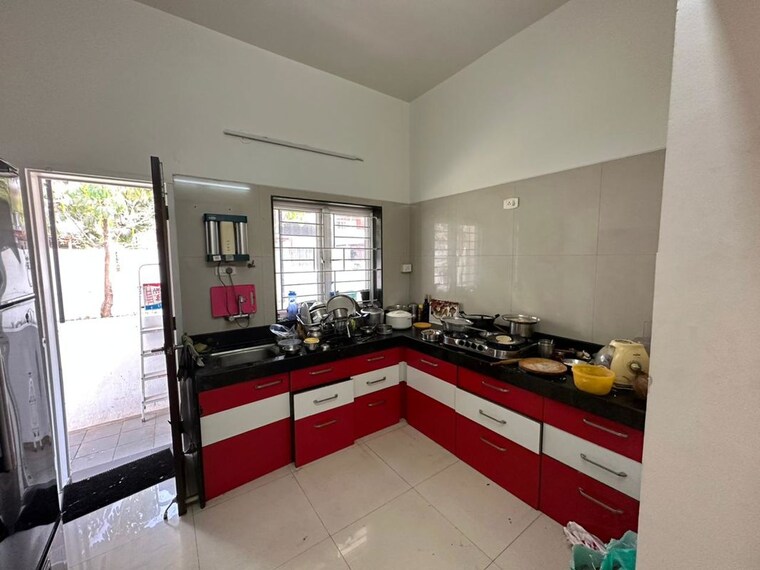 Kitchen, kumar-palmspring-towers 4 Bedroom 4200 Sq.Ft. Villa In Undri Pune 10658298