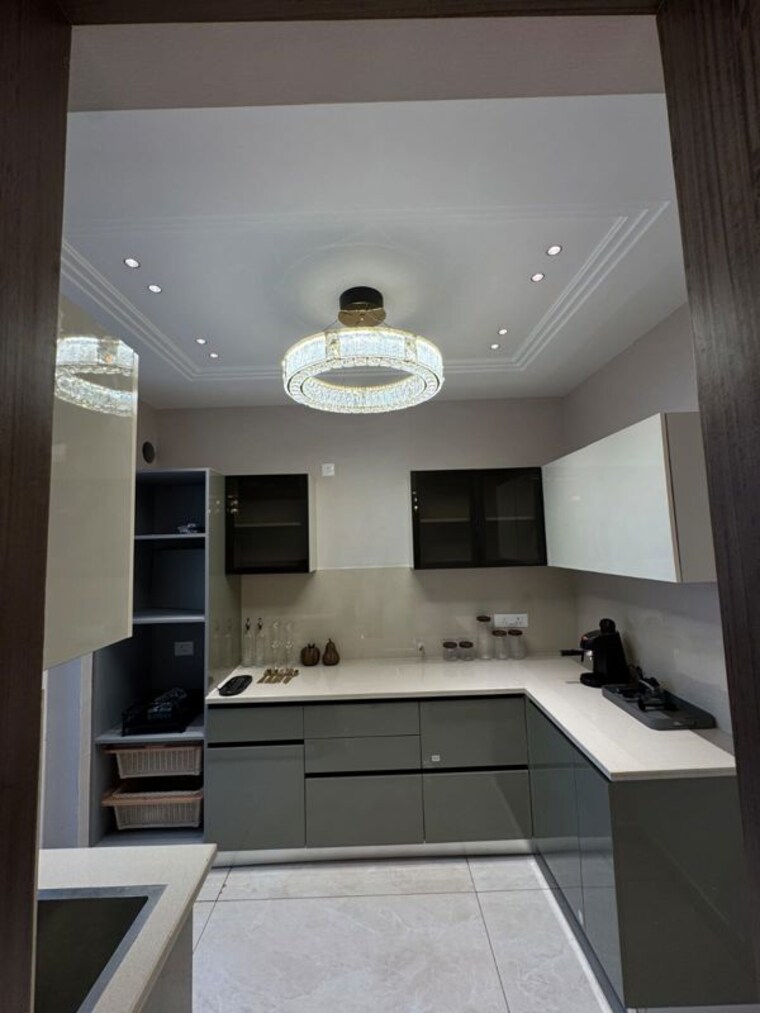 Kitchen, ambala highway 3 Bedroom 1050 Sq.Ft. Apartment In Ambala Highway Zirakpur 10658290