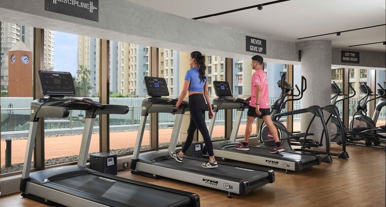 Gym, raymond-ten-x-habitat 2 Bedroom 650 Sq.Ft. Apartment In Pokhran Road No Two Thane 10658301