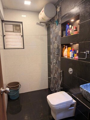 Bathroom in 2 BHK Apartment at Rustomjee Urbania Astraea, Majiwada – for Sale