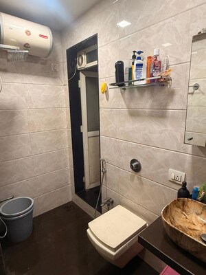 Bathroom in 2 BHK Apartment at Rustomjee Urbania Astraea, Majiwada – for Sale