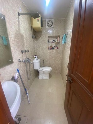 Bathroom in 1 BHK Apartment at Kalkaji – for Rent