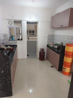 Kitchen in 2 BHK Apartment at Goel Ganga Altus, Kharadi – for Rent