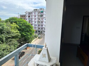 Balcony in 2 BHK Apartment at Nandini Apartments Vikas Nagar, Vikas Nagar – for Rent