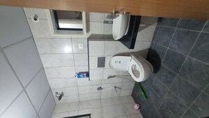 Bathroom in 2 BHK Apartment at Gera Planet Of Joy, Kharadi – for Rent