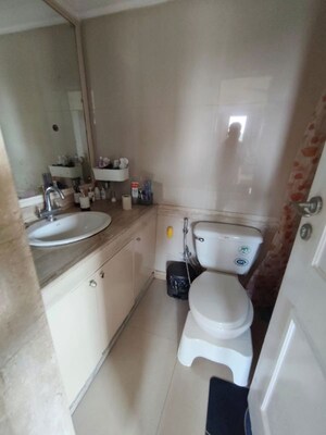 Bathroom in 2 BHK Apartment at Hiranandani Avalon, Powai – for Rent