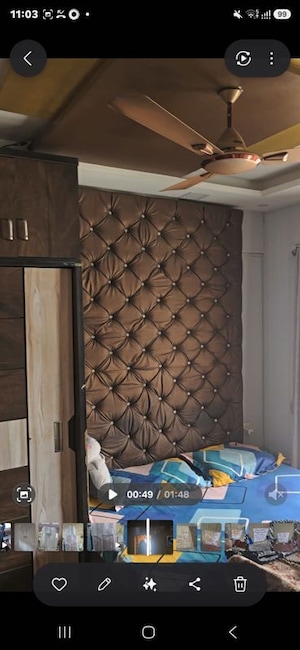 Bedroom in 3 BHK Apartment at Swagat Heights, Mira Road – for Sale