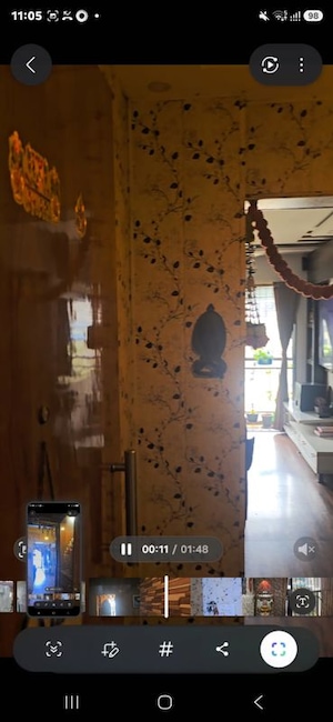 Staircase in 3 BHK Apartment at Swagat Heights, Mira Road – for Sale