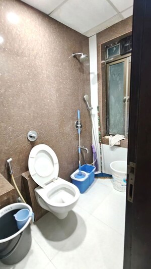 Bathroom in 1 BHK Apartment at Lalani Grandeur, Goregaon East – for Sale