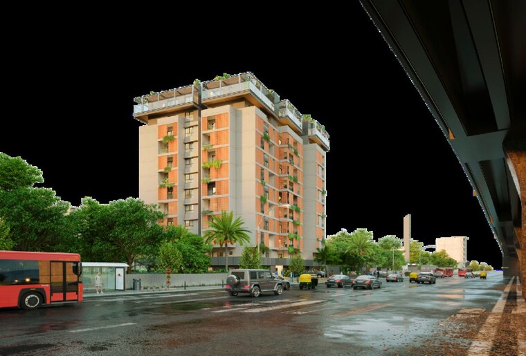 Exterior View, inner-the-high-line-park 3 Bedroom 1445 Sq.Ft. Apartment In Mysore Road Bangalore 10633648