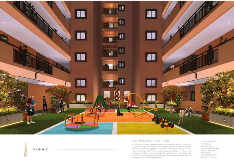 Exterior View, eapl-sri-tirumala-fortune 3 Bedroom 1728 Sq.Ft. Apartment In Tukkuguda Hyderabad 10658434
