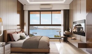 Bedroom in 4 BHK Apartment at GHP Isle of Calm, Aarey Colony – for Sale