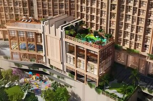 Balcony in 4 BHK Apartment at GHP Isle of Calm, Aarey Colony – for Sale
