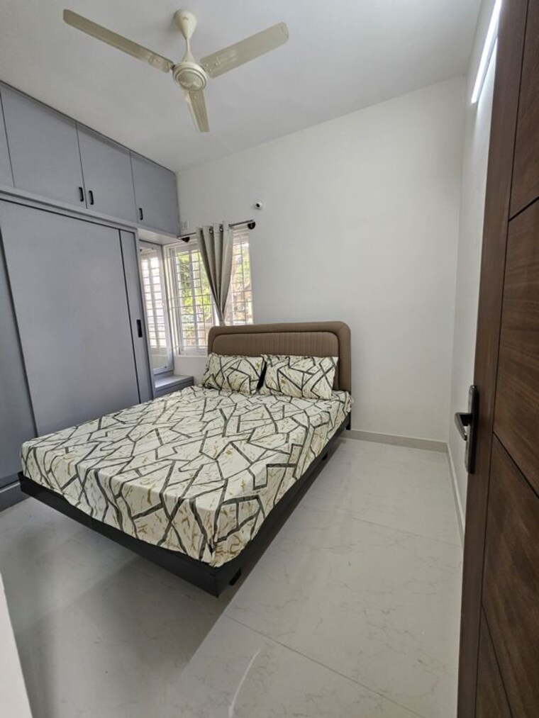 Bedroom, iti layout 2 Bedroom 1200 Sq.Ft. Builder Floor In Iti Layout Bangalore 10658507