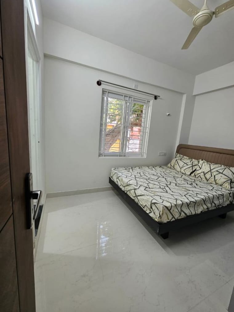 Bedroom, iti layout 2 Bedroom 1200 Sq.Ft. Builder Floor In Iti Layout Bangalore 10658507
