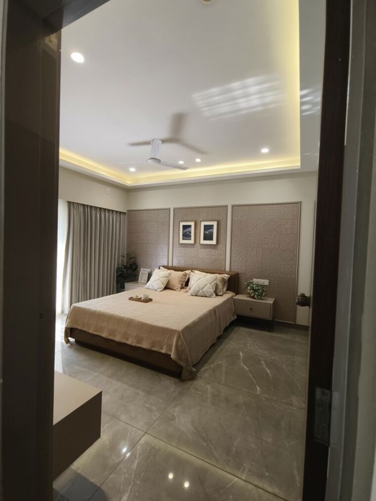 Bedroom, shiv-darshanam-vananta 4 Bedroom 880 Sq.Ft. Villa In Bhayli Vadodara 10658497