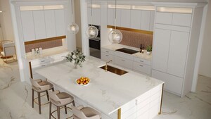 Kitchen in 2 BHK Apartment at Lodha Amara, Kolshet Road – for Sale