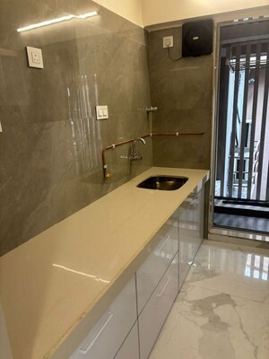 Kitchen in 2 BHK Apartment at Blumen Apartments, Vikhroli West – for Rent