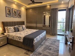 Bedroom in 3 BHK Builder Floor at Rajouri Garden – for Rent