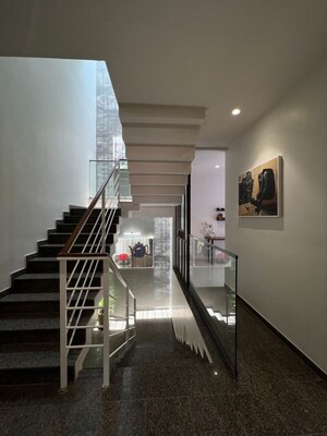 Staircase in 4 BHK Villa at Parvati Nagar – for Sale