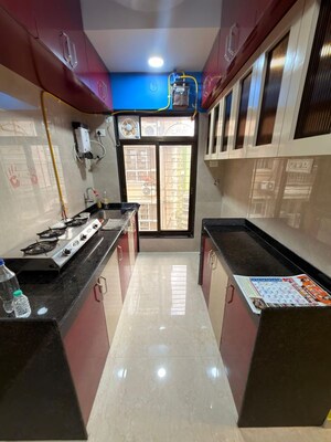 Kitchen in 1 BHK Apartment at Adityaraj Breeze, Vikhroli East – for Rent