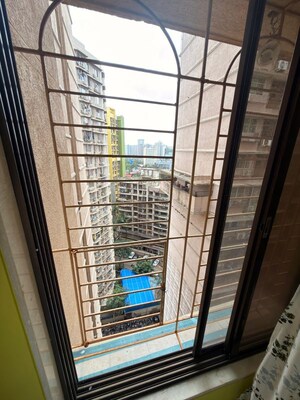 Balcony in 1 BHK Apartment at Adityaraj Breeze, Vikhroli East – for Rent