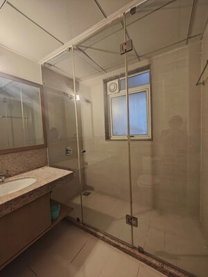 Bathroom in 4 BHK Apartment at Marvel Zephyr, Kharadi – for Rent