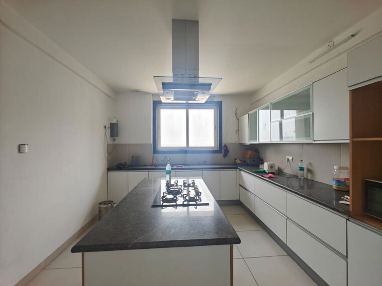Kitchen, marvel-zephyr 4 Bedroom 4355 Sq.Ft. Apartment In Kharadi Pune 10658624