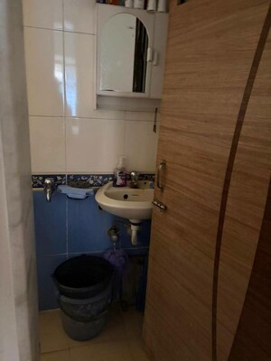 Bathroom in 2 BHK Apartment at Mukta Apartment 10th Main, Khar West – for Rent