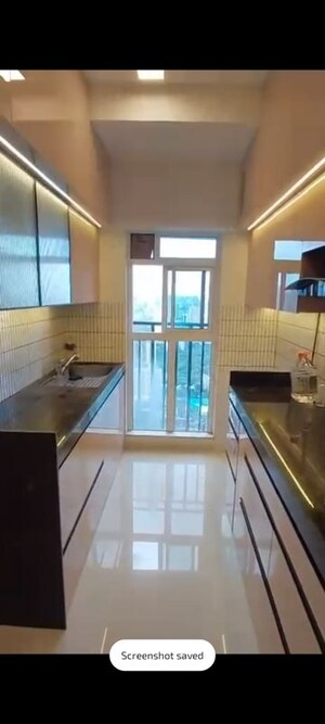 Kitchen in 3 BHK Apartment at L & T Rejuve 360 Tower A, Mulund West – for Rent