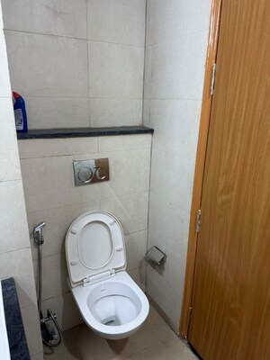 Bathroom in Studio Apartment at Gaur City Center, Sector 4 Greater Noida – for Rent