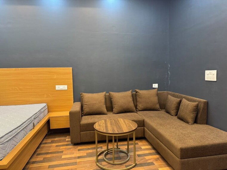 Living Room, gaur-city-center Studio 600 Sq.Ft. Apartment In Sector 4 Greater Noida Greater Noida 10658670