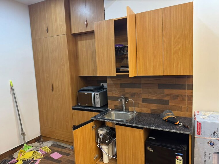 Kitchen, gaur-city-center Studio 600 Sq.Ft. Apartment In Sector 4 Greater Noida Greater Noida 10658670