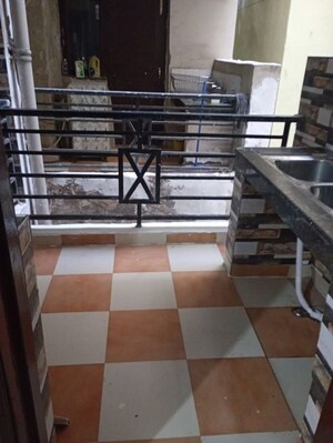 Staircase in 3 BHK Apartment at Aerocity – for Rent