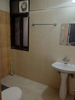 Bathroom in 3 BHK Apartment at Aerocity – for Rent