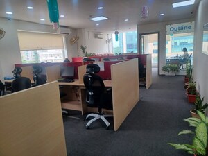 Team Area in  Office Space at Motia Citi Royal Business Park, Ambala Highway – for Rent