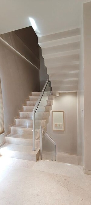 Staircase in 4 BHK Villa at Nilamber Nirant, Bhayli – for Sale