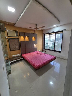 Bedroom in 3 BHK Apartment at Shree Balaji Krupa Apartment, Kharghar – for Rent