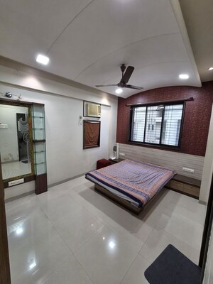 Bedroom in 3 BHK Apartment at Shree Balaji Krupa Apartment, Kharghar – for Rent